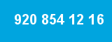 920 854 12 16 920 854 12 16